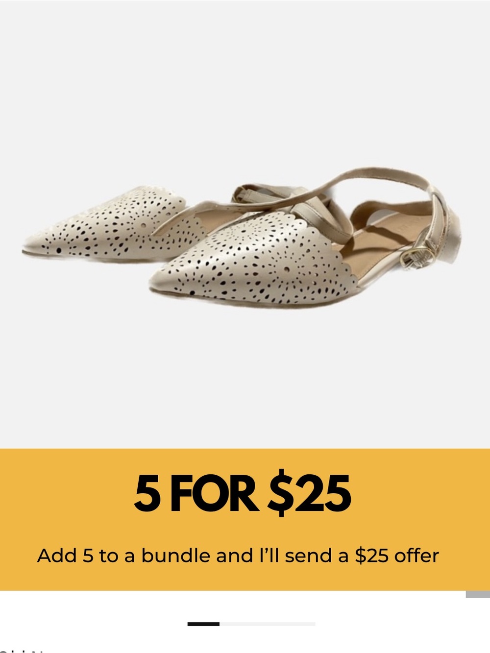 Old Navy, flat sandals with ankle strap.